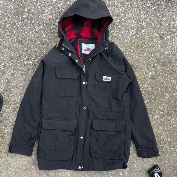 penfield nylon flannel lined womens parka - Picture 6 of 8